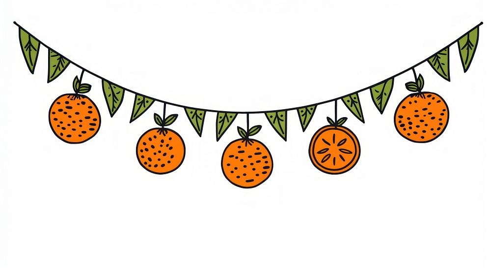 Smiling oranges flag string art accessories accessory.