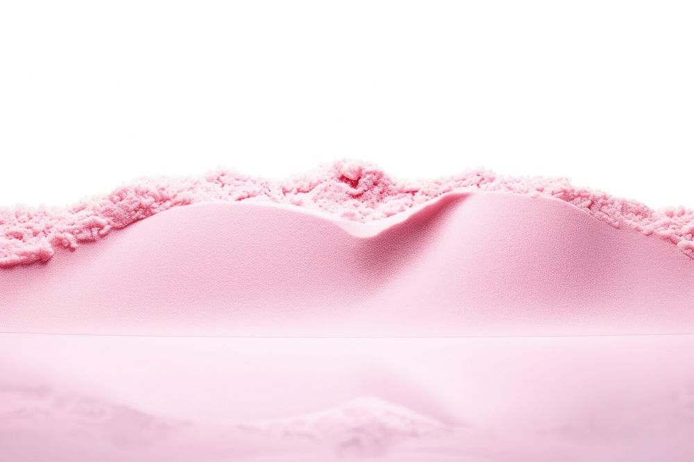 The pink sand magenta dessert purple.
