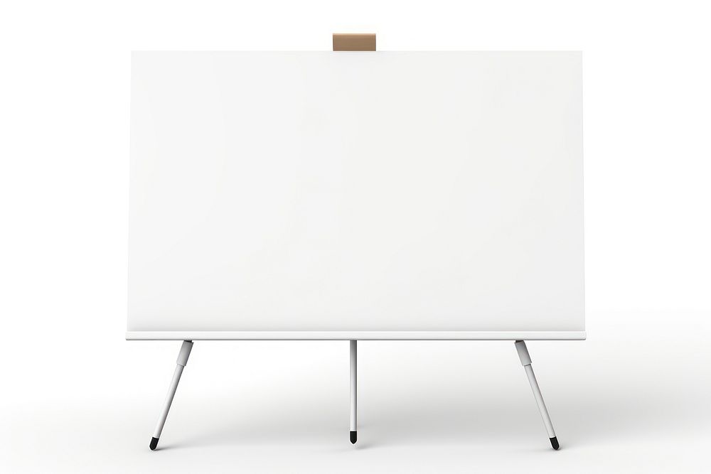 White Blank billboard white background rectangle absence.
