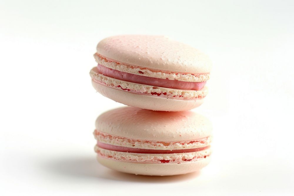 Pink macarone macarons confectionery sweets.
