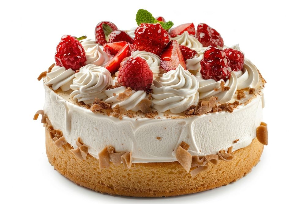Short cake cheesecake dessert produce.