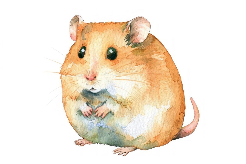 Hamster rat rodent animal.