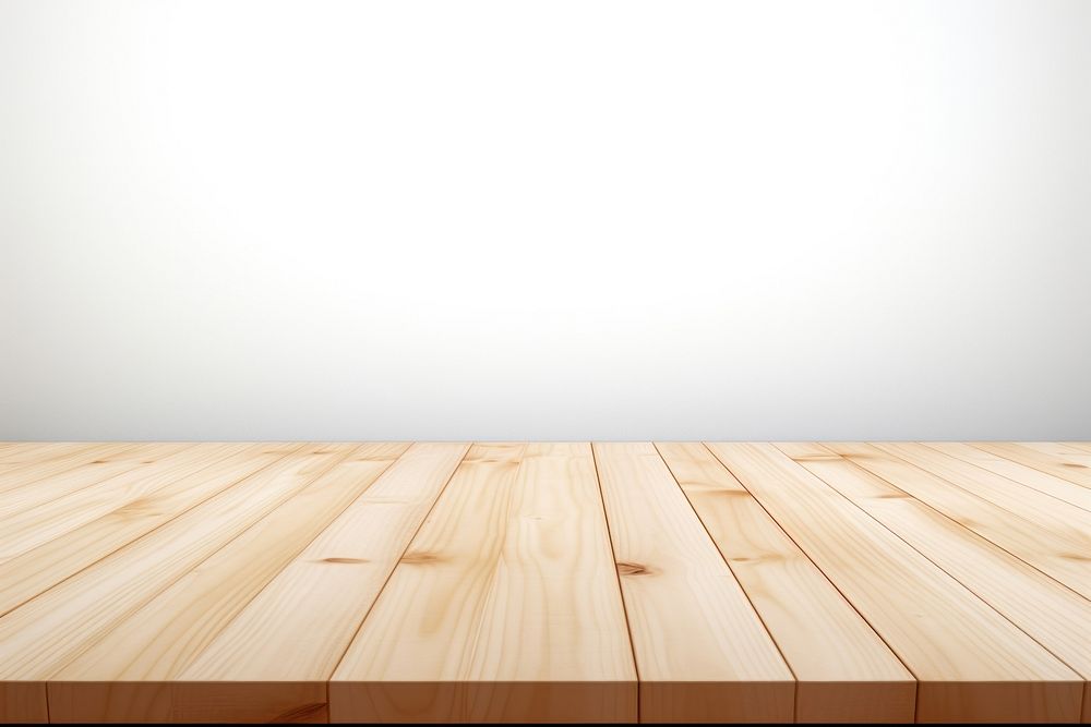 Empty wooden table backgrounds furniture hardwood.