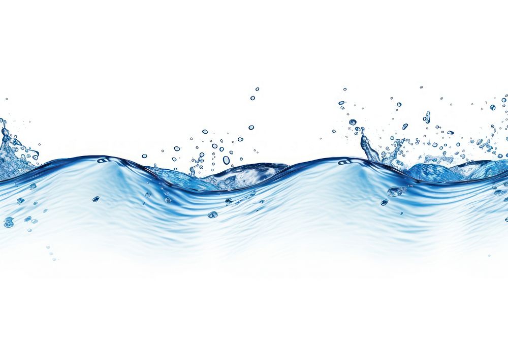 Water backgrounds line white background.