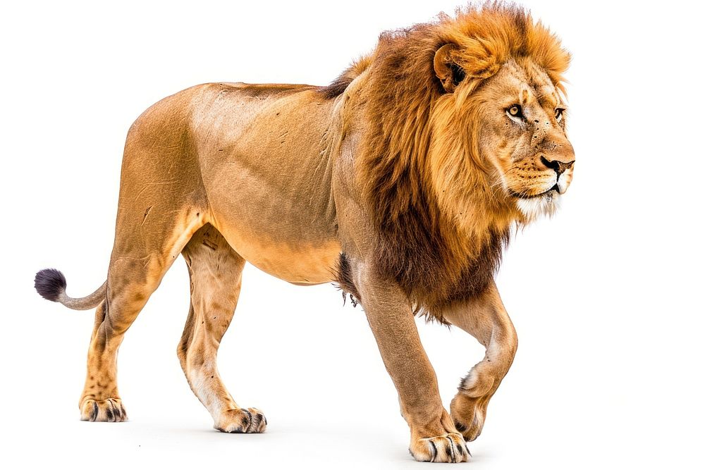 Lion wildlife mammal animal. | Free Photo - rawpixel