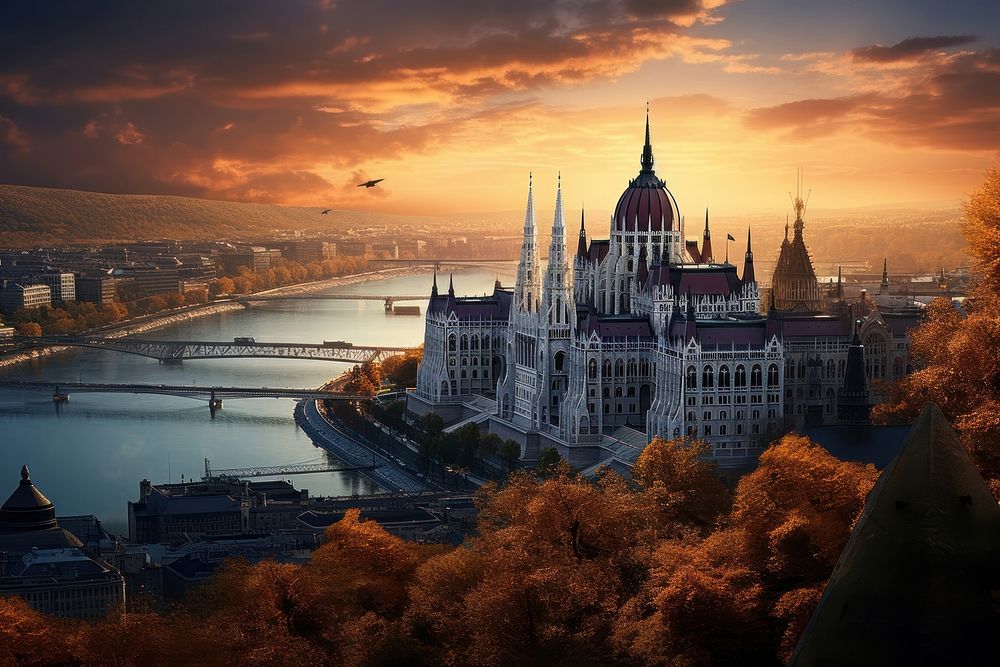 Budapest architecture cityscape building.