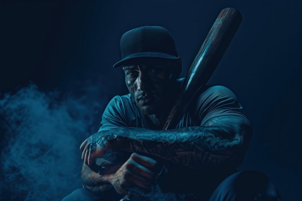 Baseball player photography softball portrait.