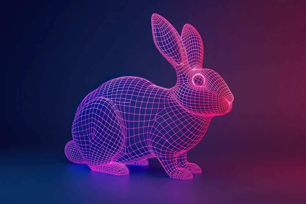 Rabbit animal mammal representation.