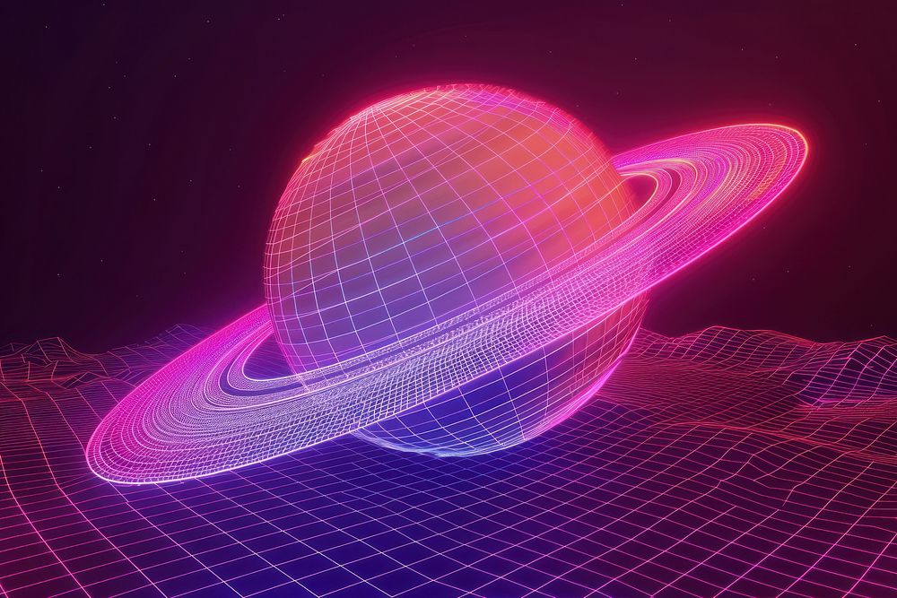 Saturn astronomy sphere planet.