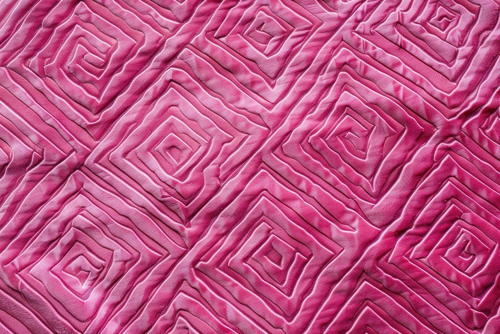 Pink chinese pattern texture quilt silk.