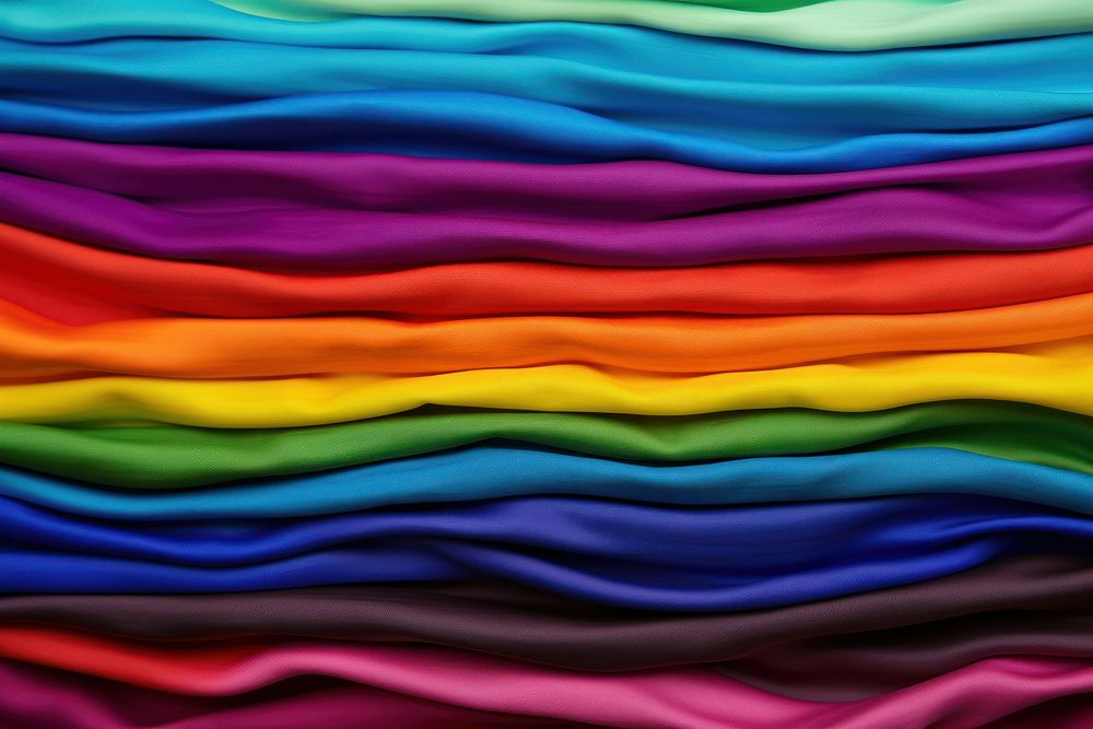 Rainbow textile velvet person human.