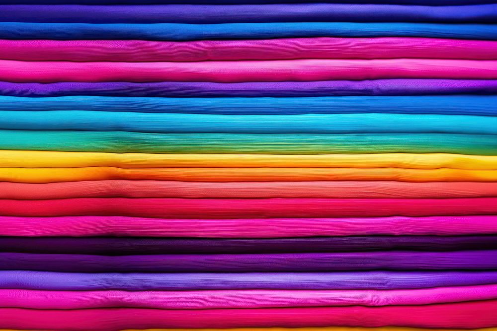 Rainbow textile purple linen silk.