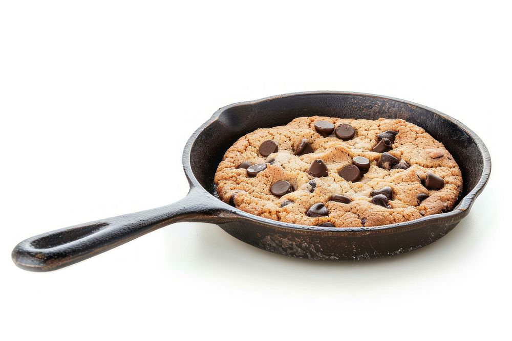 Skillet cookie cookware cooking pan smoke pipe.