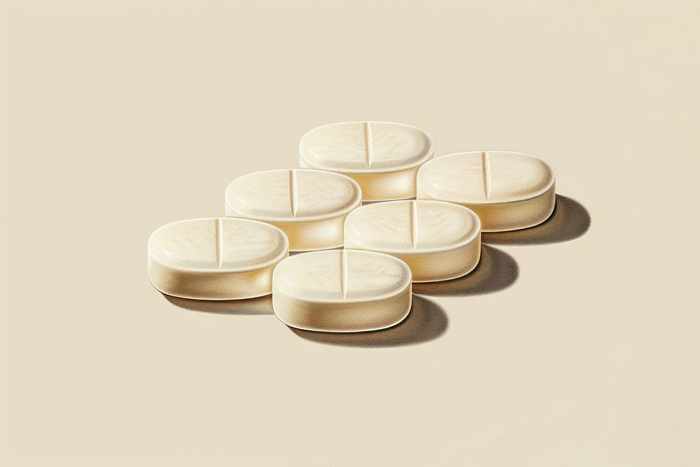 Tablet pills medication porcelain furniture.