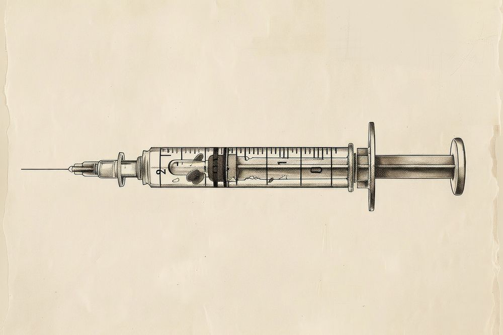Syringe injection weaponry mace club.