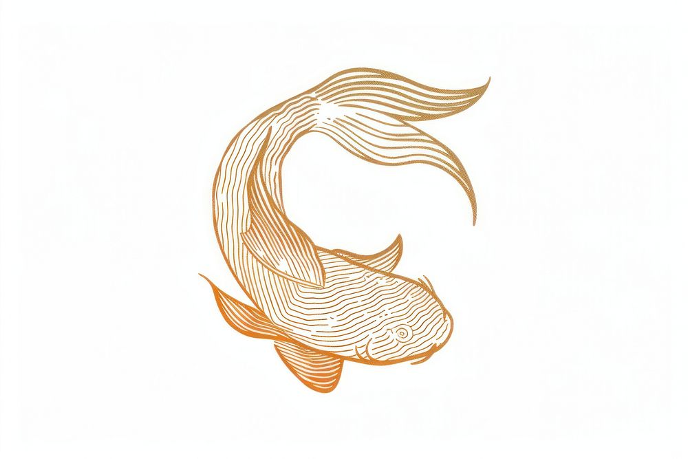 Astrological Symbol of Pisces aquatic animal water.