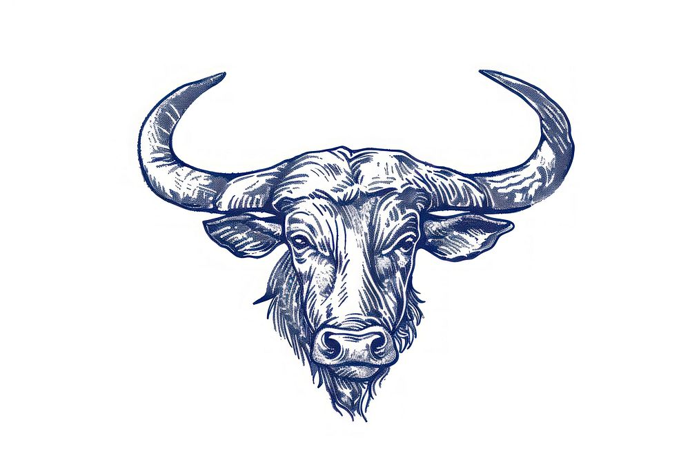 Taurus illustrated livestock wildlife.