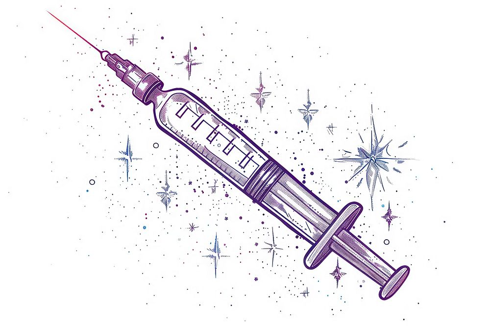 Syringe injection weaponry rocket.