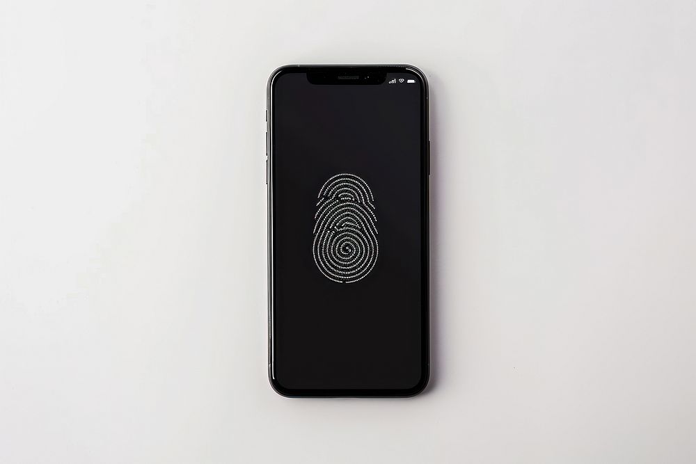 Phone fingerprint cyber security electronics hardware computer hardware.