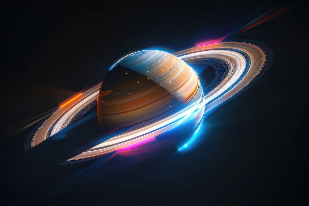 Saturn astronomy universe planet.