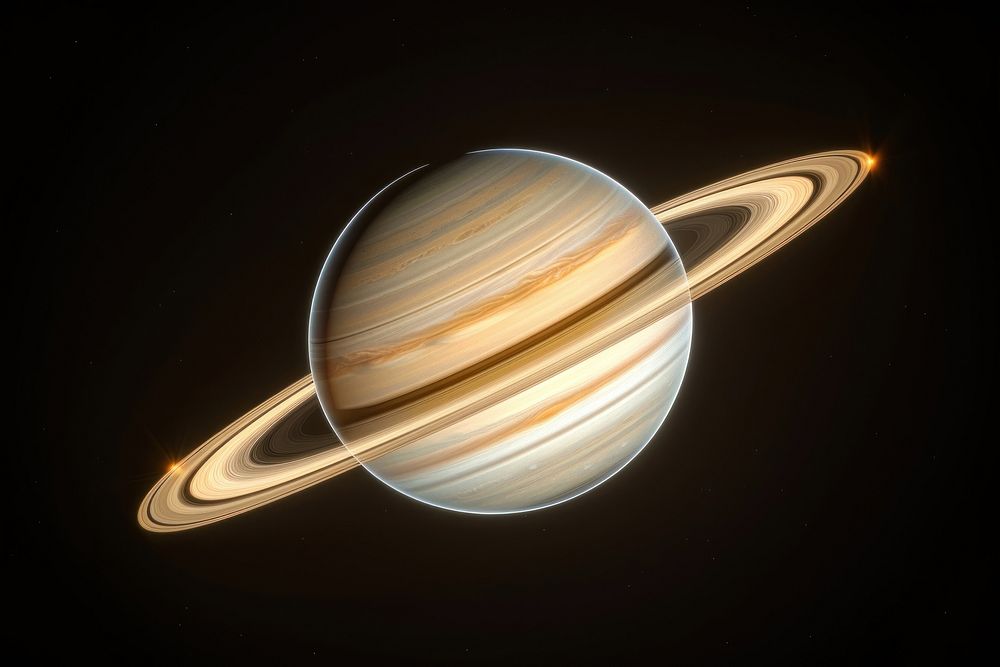 Saturn astronomy planet shape.