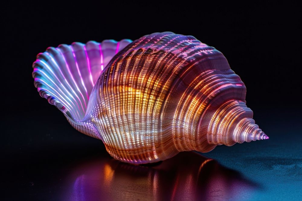 Shell animal light conch.