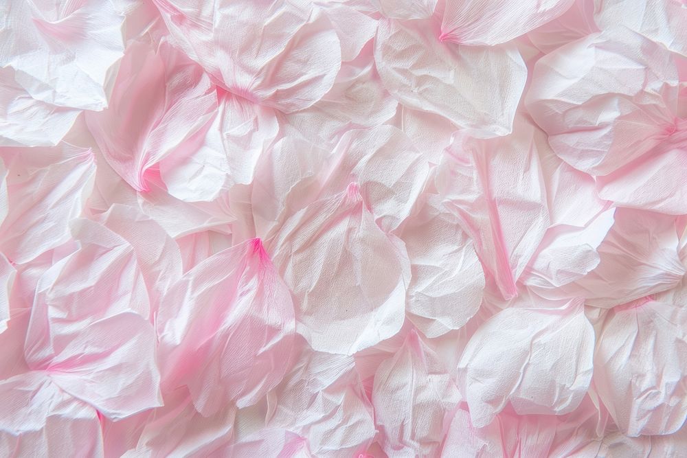 Petals in mulberry paper backgrounds plant pink.