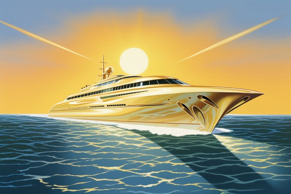 Yacht transportation vehicle boat.
