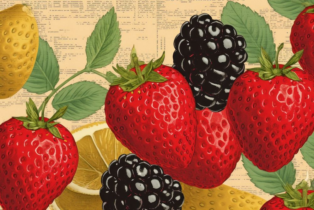 Fruit strawberry blackberry raspberry.