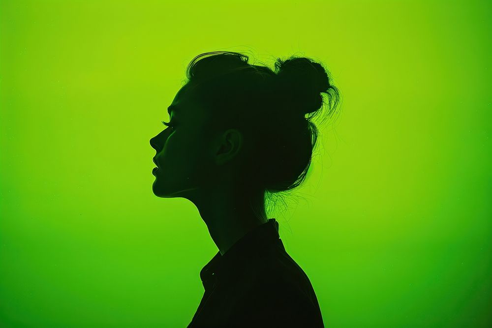 Young beauty woman photo photography silhouette.