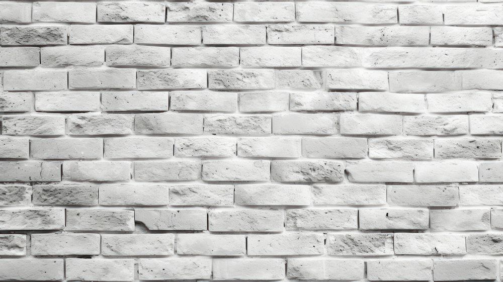 Abstract white brick wall texture background architecture building stone wall.