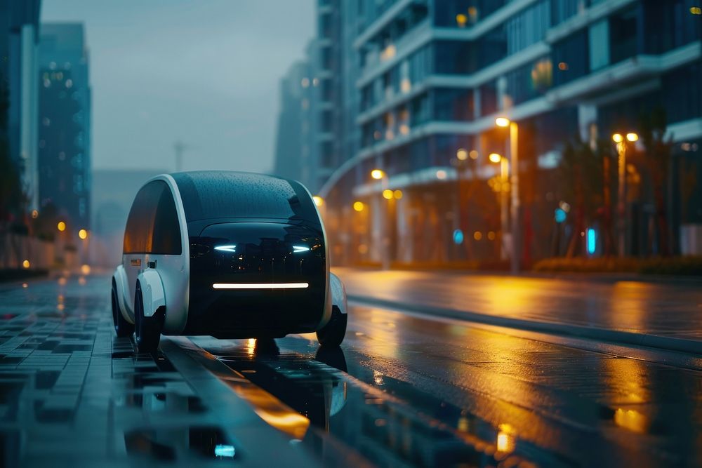 Driverless transportation architecture automobile.