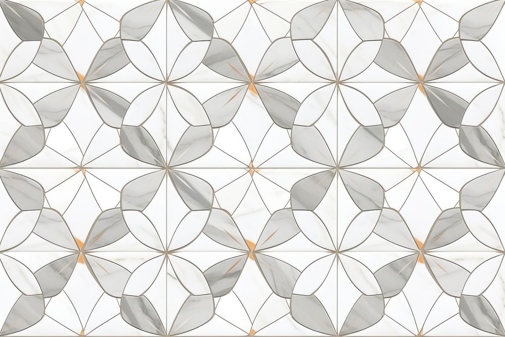 Flower tile pattern chandelier graphics lamp.
