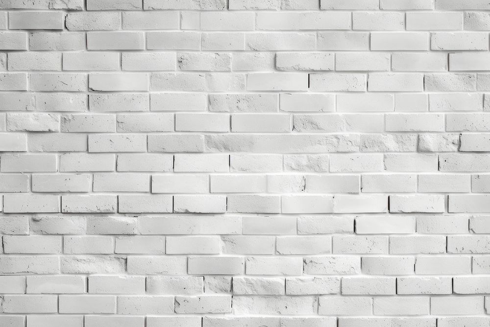 White brick wall texture architecture building.