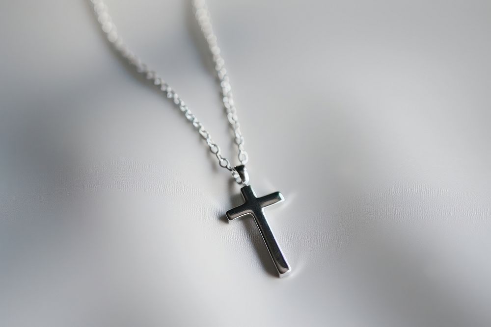 Cross necklace jewelry pendant symbol.
