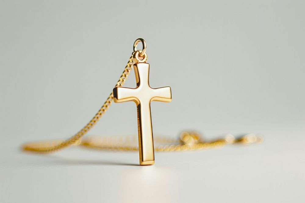 Cross necklace pendant jewelry symbol.