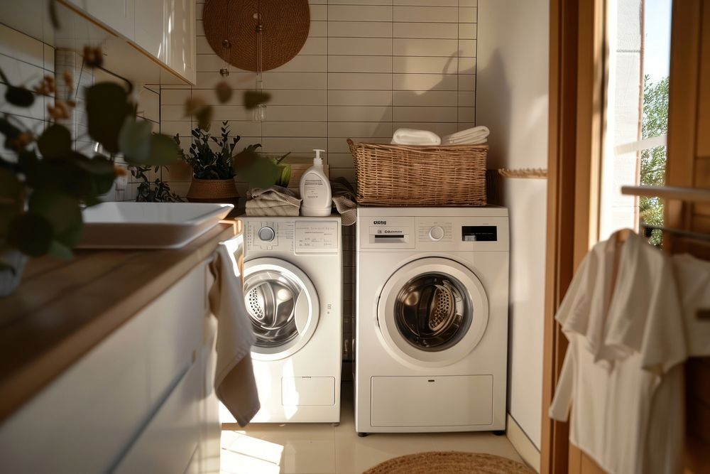 Laundry room appliance device washer.