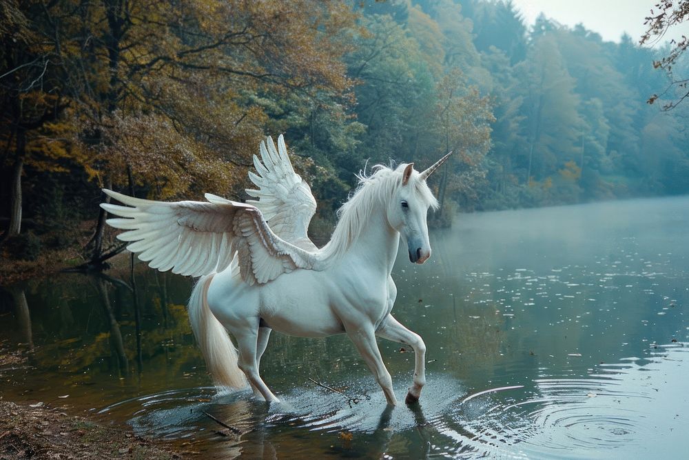 Pegasus outdoors animal nature.