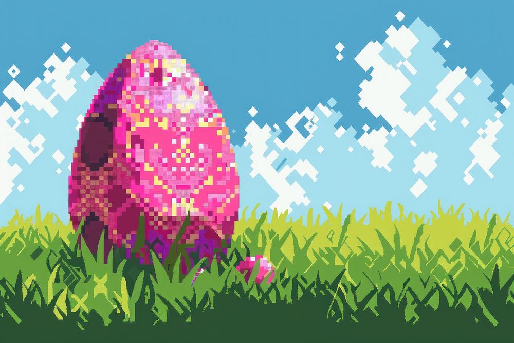 Easter cut pixel wildlife animal mammal.