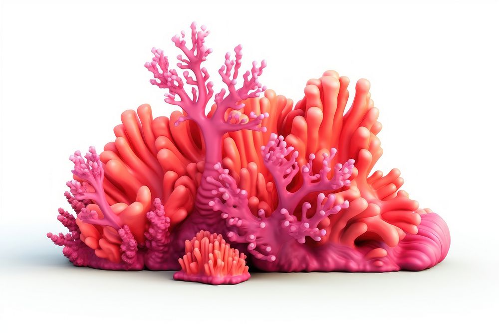 Coral reef color full minimal invertebrate outdoors dessert.