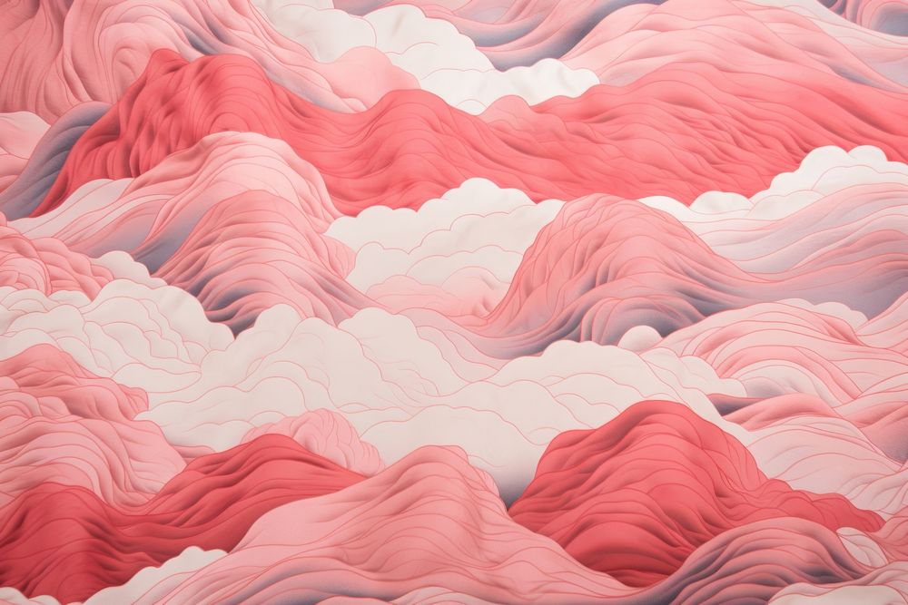 Mount Fuji pattern backgrounds texture art.