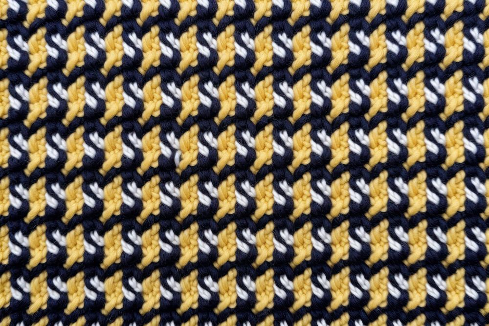 Houndstooth pattern knitted wool clothing knitwear apparel.