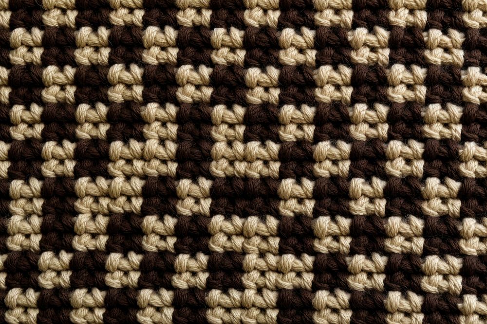 Checkered pattern knitted wool texture person human.