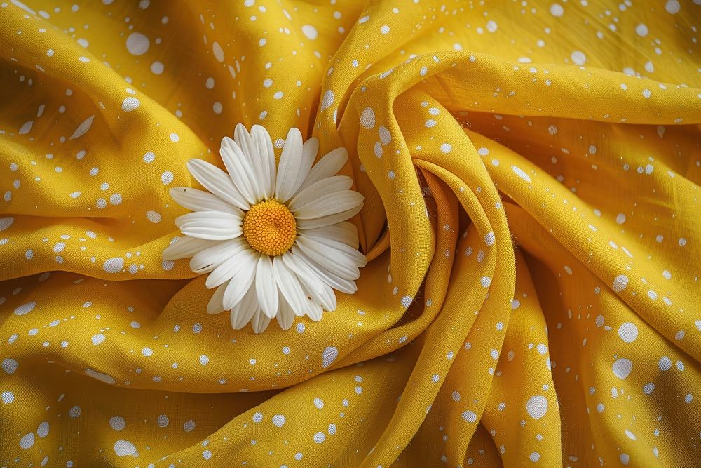 Daisy backgrounds wallpaper textile.