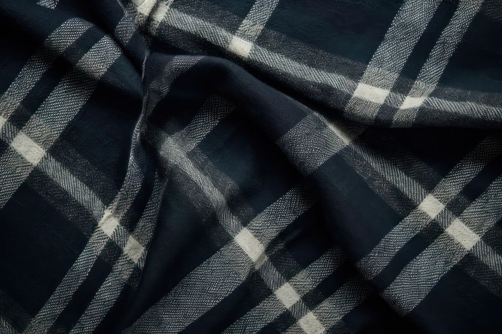 Plaid cashmere wool clothing blanket apparel.