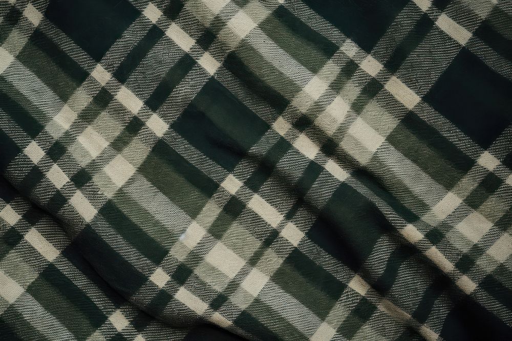 Plaid cashmere wool clothing blanket apparel.