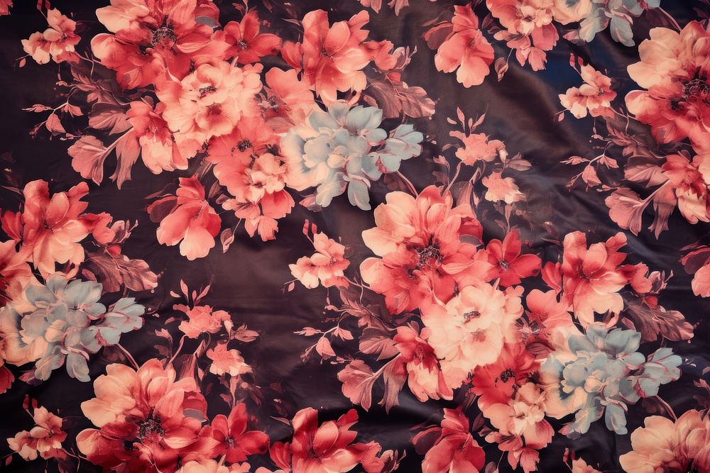 Floral pattern fabric texture backgrounds flower petal.