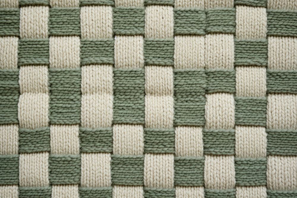 Checkered pattern knitted wool texture clothing knitwear.