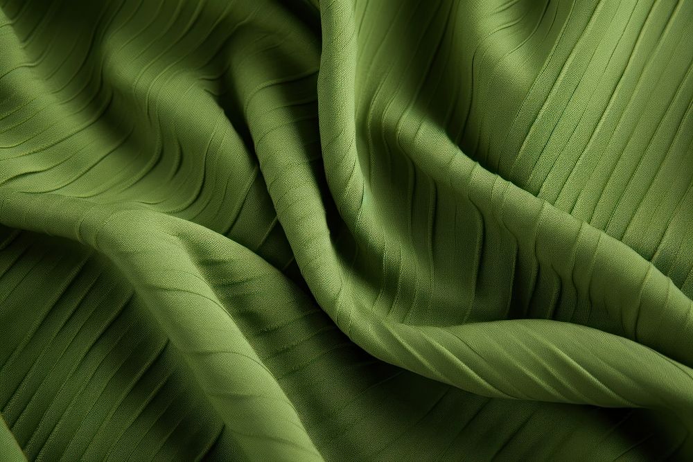 Plant pattern fabric texture backgrounds satin green.