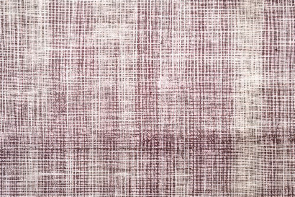 Grid pattern linen texture weaving person.